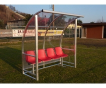 Futbalová striedačka STRONG 4m/4,0mm